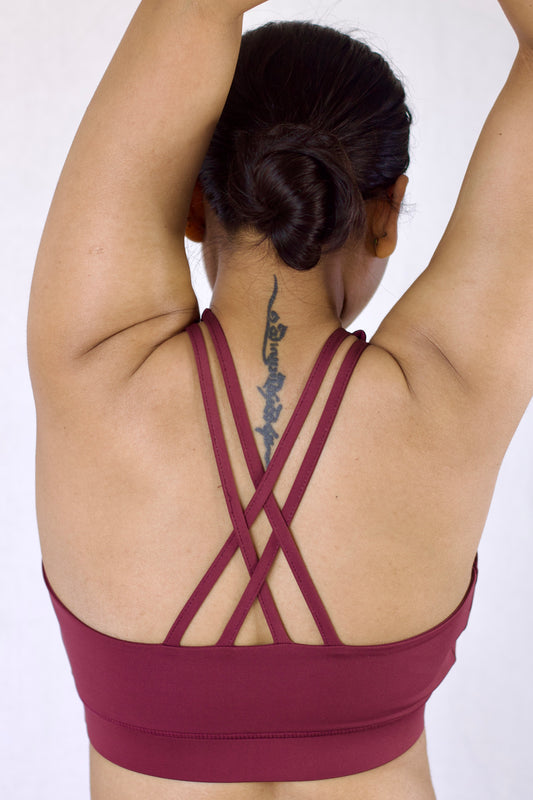 Cross Back Aero Bralette