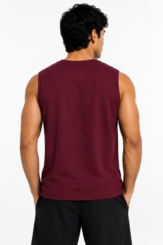 Maroon Essential Tank