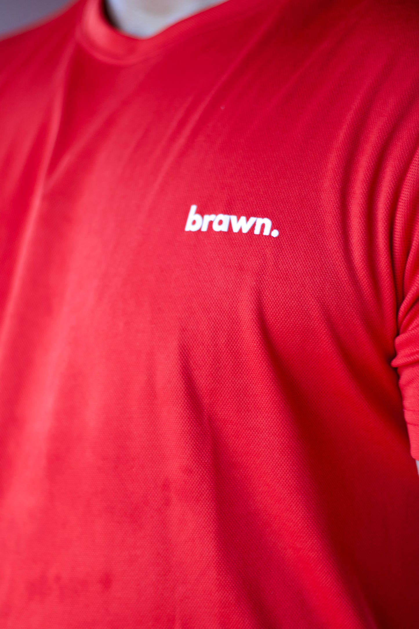 Red Dot Mesh T-Shirt
