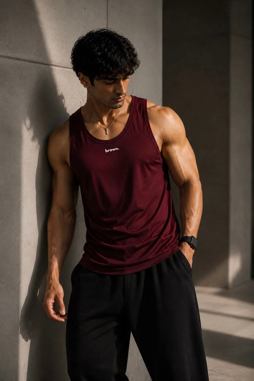 Maroon Training Tank
