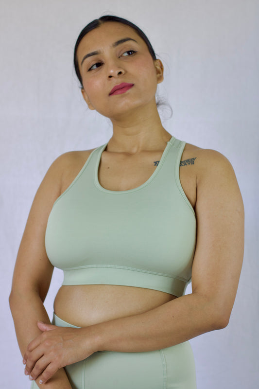 Core Mint Support Bra