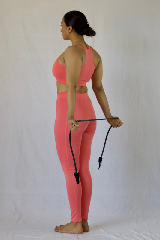 Peach Aero Flow Active Set