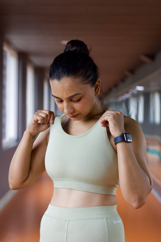 Mint Sports Bra & Leggings Set