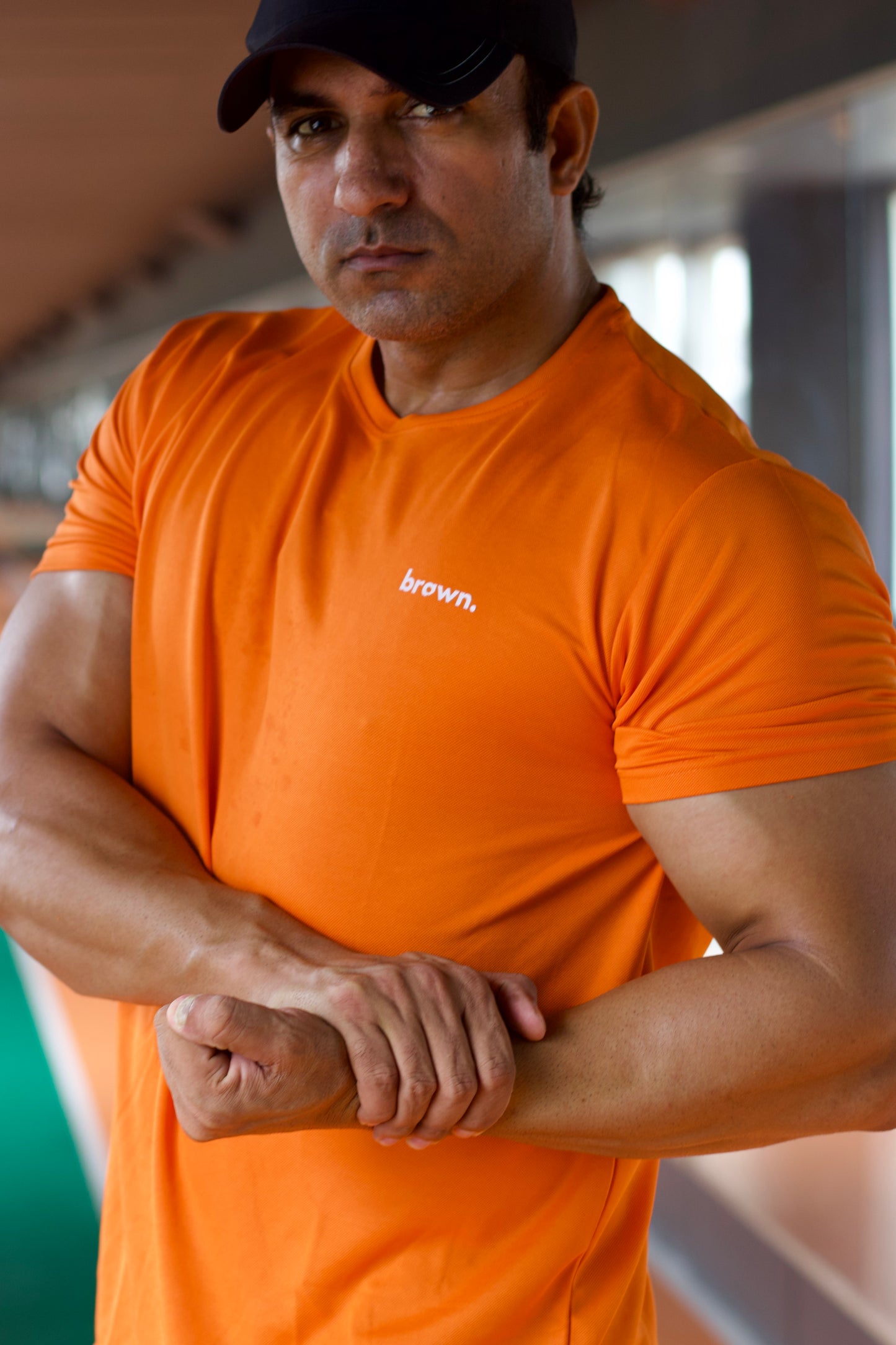 Burnt Orange Flex T-Shirt