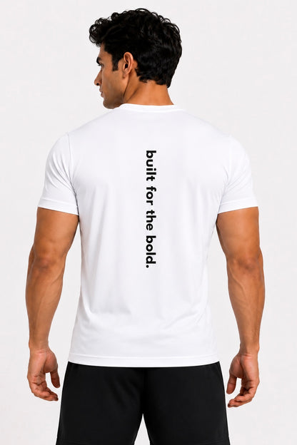 White Built For The Bold T-Shirt
