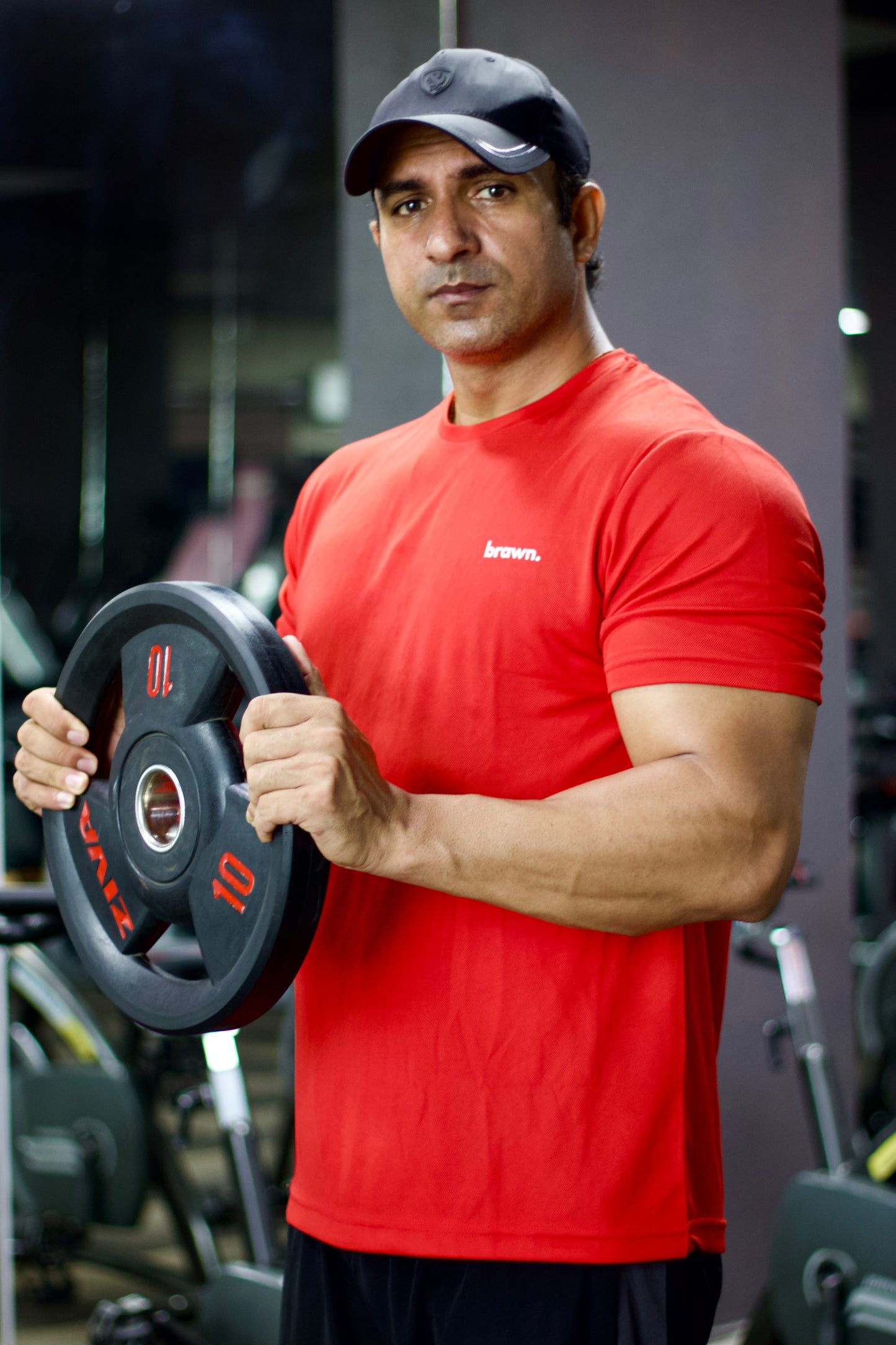 Red Dot Mesh T-Shirt