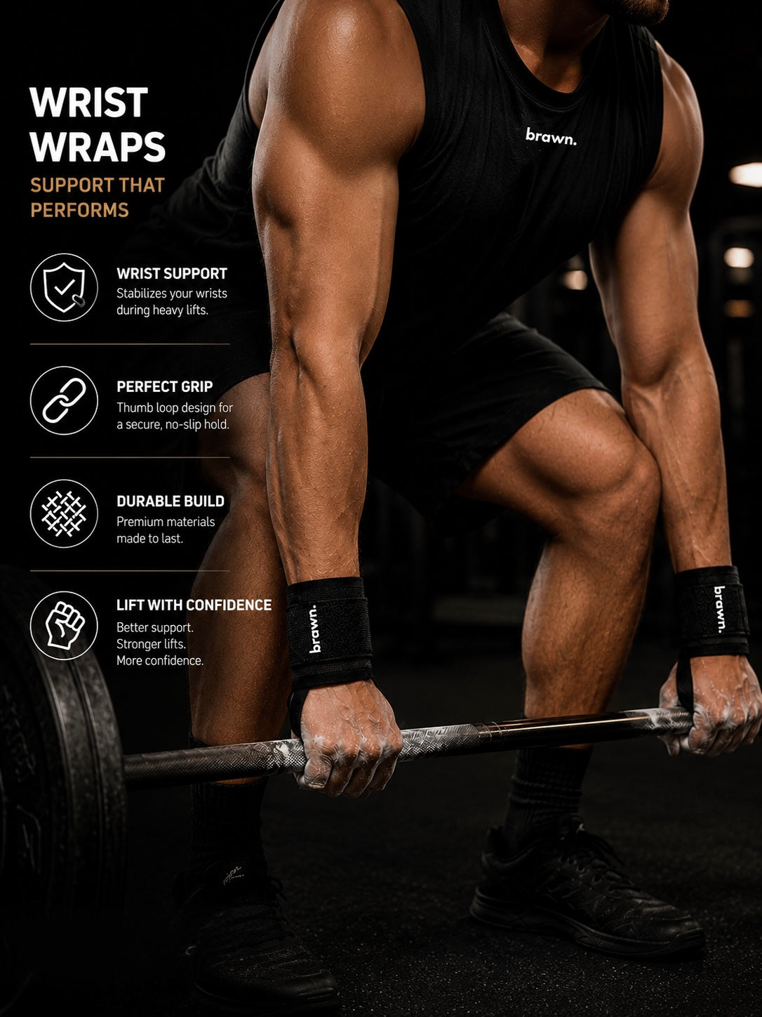 Power Wrist Wraps