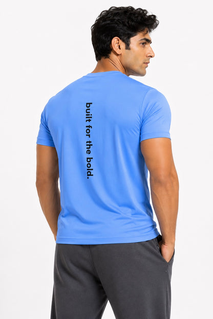 Blue Built For The Bold T-Shirt