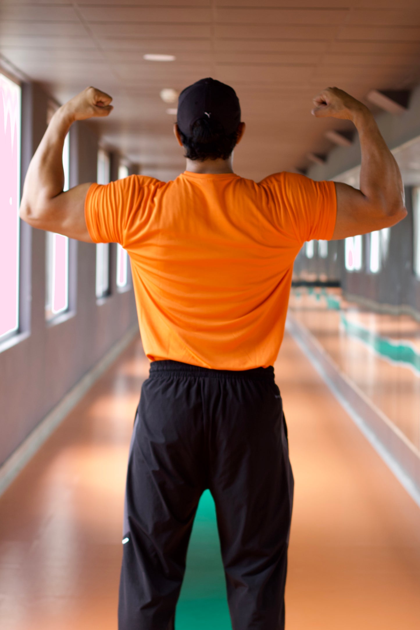 Burnt Orange Flex T-Shirt