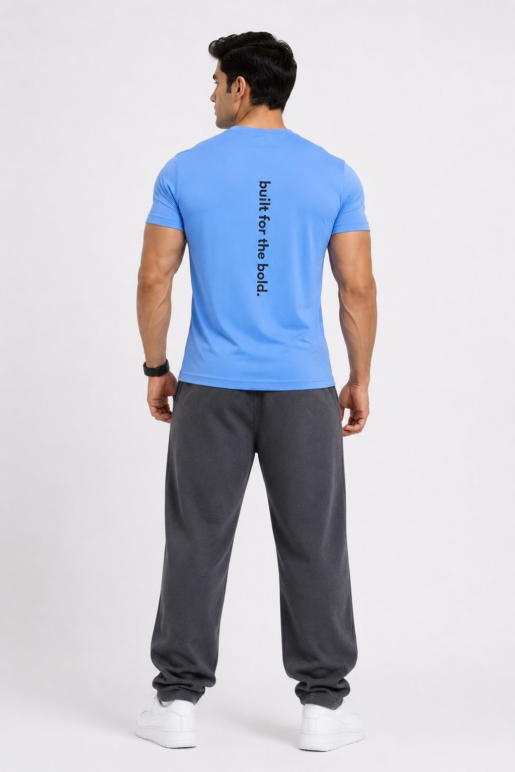 Blue Built For The Bold T-Shirt