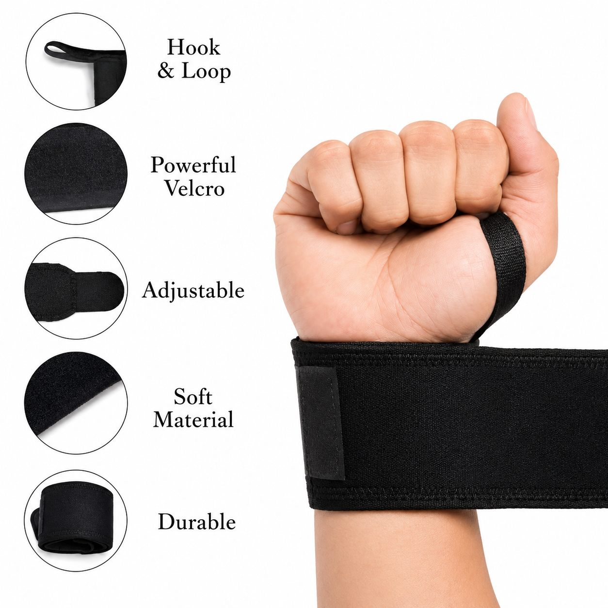 Power Wrist Wraps