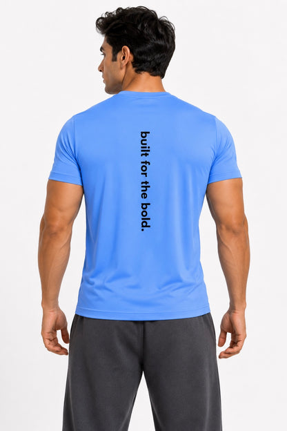 Blue Built For The Bold T-Shirt