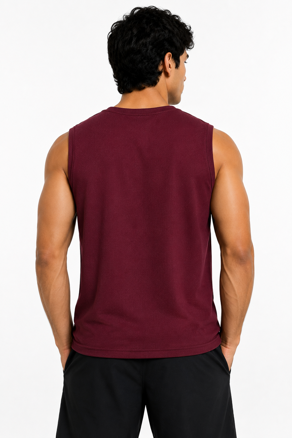 Maroon Essential Tank