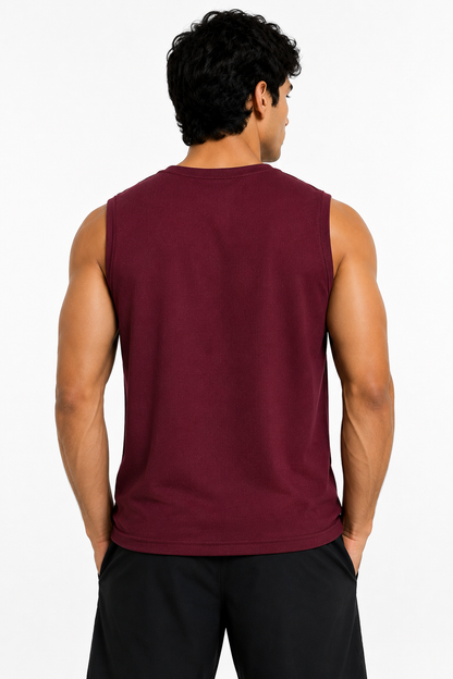 Maroon Essential Tank