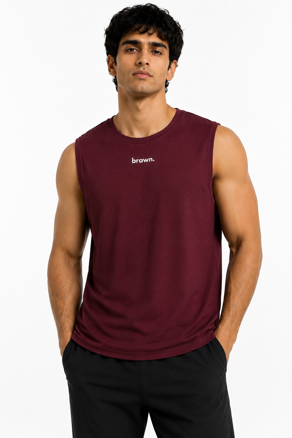 Maroon Essential Tank