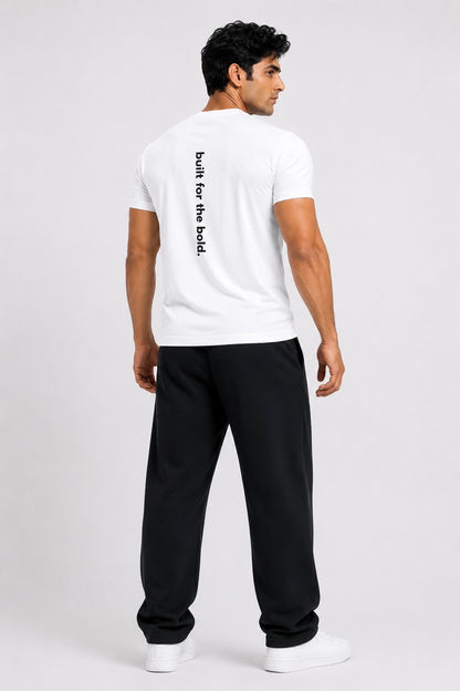 White Built For The Bold T-Shirt