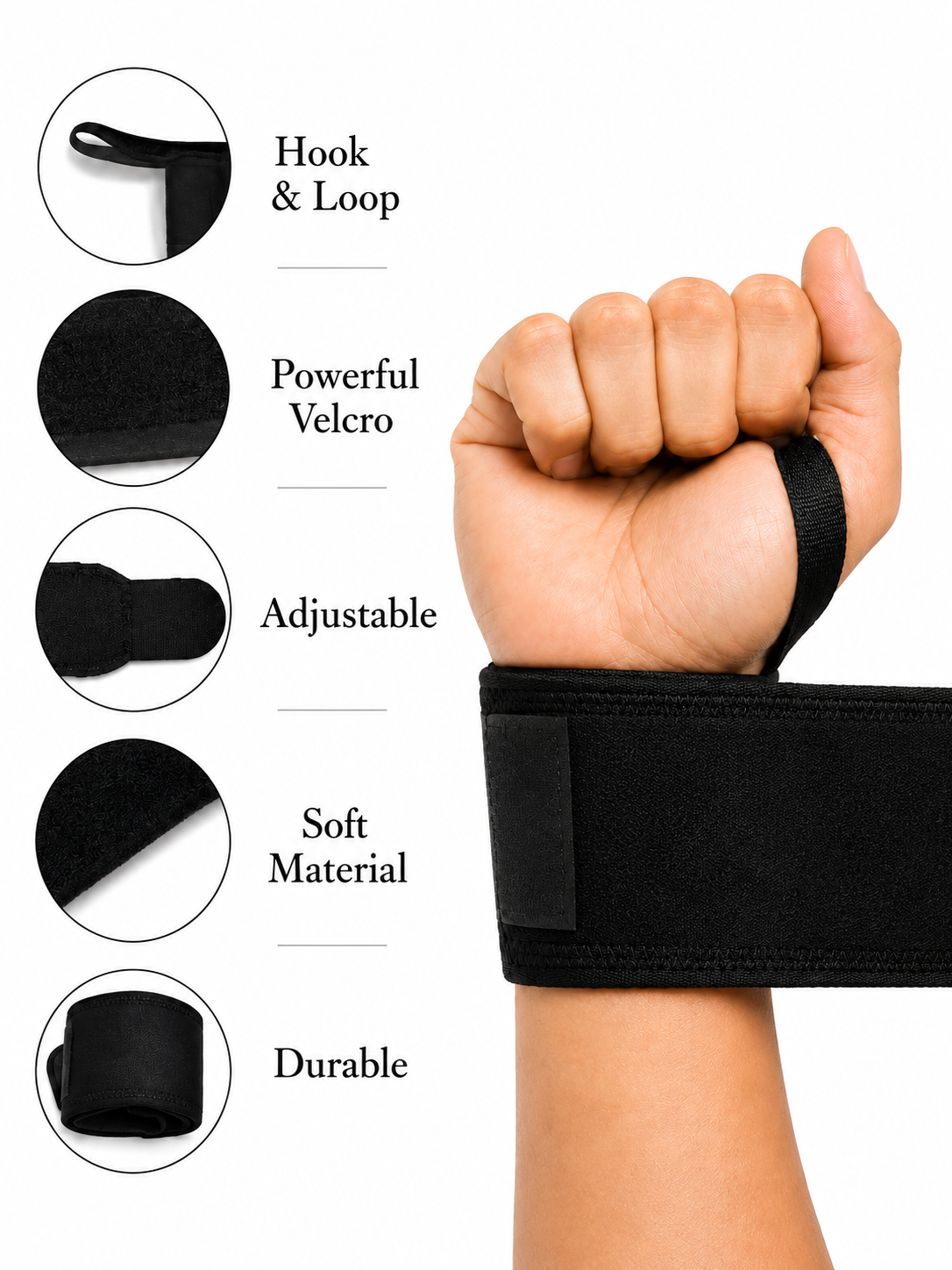 Power Wrist Wraps