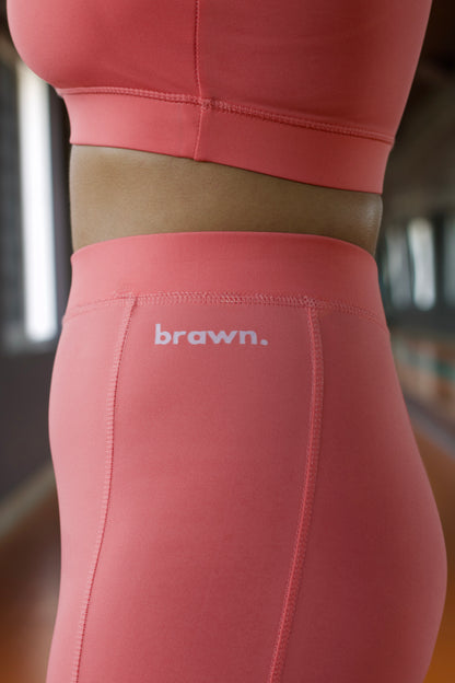 Blush Sports Bra & Leggings Set
