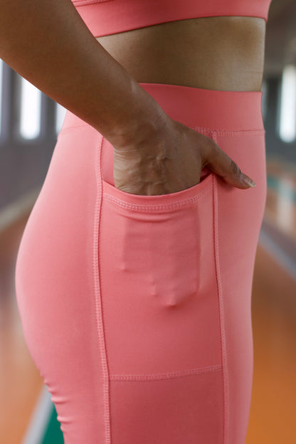 Blush Sports Bra & Leggings Set